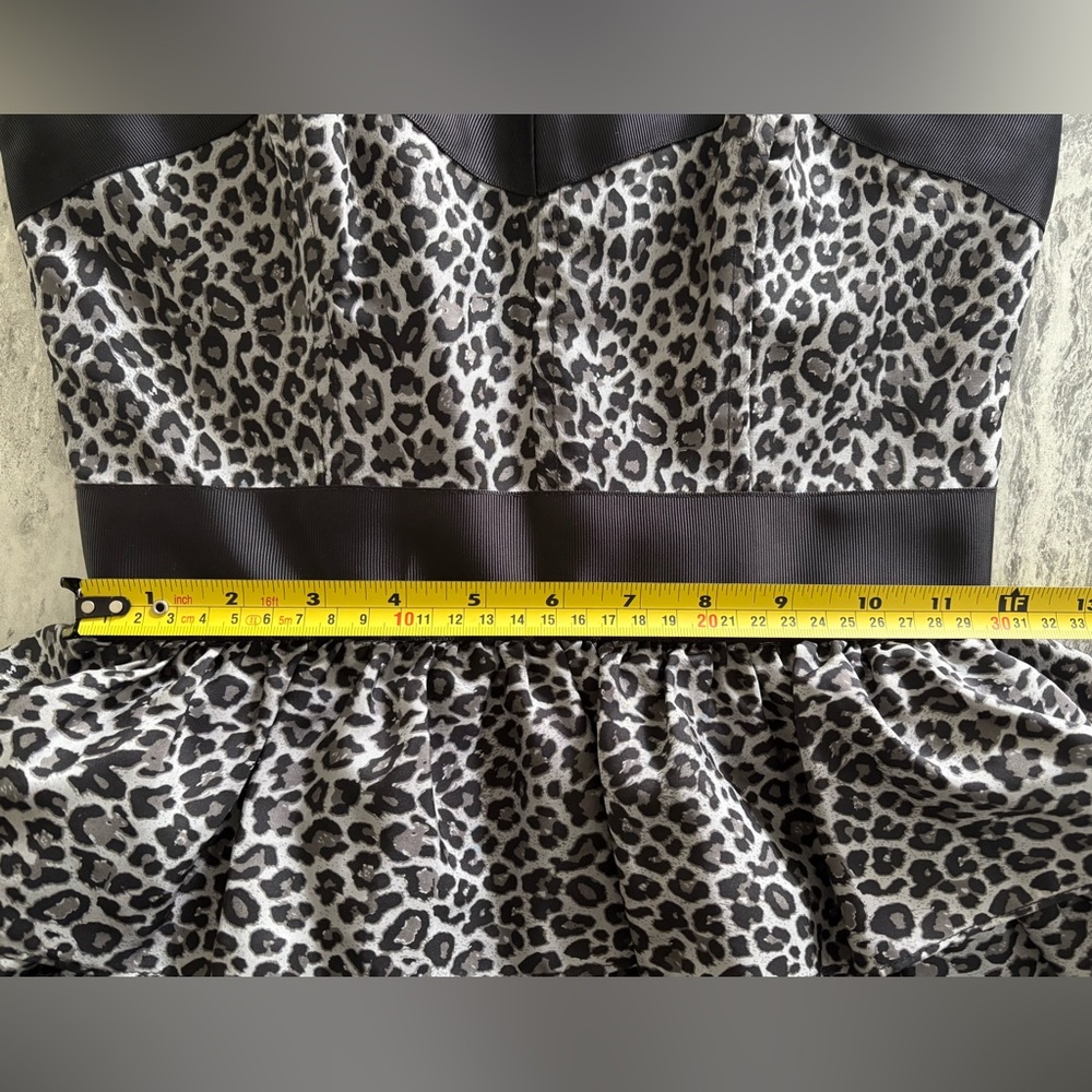 BJ Grey Leopard Print Dress - Picture 6 of 8